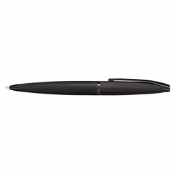Cross ATX Noir Stylo à bille rétractable par rotation Moyen