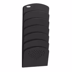 Safco Steel Wall, verticale, Métal, Acier, Noir, 241,3 mm, 50,8 mm, 552,5 mm