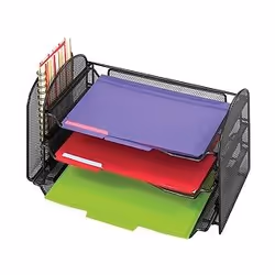 Safco Onyx, Noir, 412,75 x 228,6 x 203,2 mm, 1,81 kg