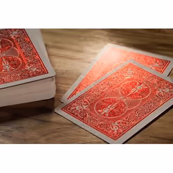 Bicycle METALLUXE CRIMSON RIDER BACK carte de jeu
