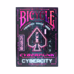 Bicycle Cyberpunk Cyber City, 56 pièce(s), Noir, Bleu, Rose, 1 platine(s), 4 an(s), Garçon/Fille, Adultes