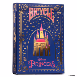 Bicycle Disney Princess Pink & Blue, 56 pièce(s), Bleu, Rose, Carton, 4 an(s), Garçon/Fille, Adultes