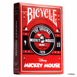 Bicycle Classic Mickey, 56 pièce(s), Noir, Multicolore, Rouge, Carton, 4 an(s), Garçon/Fille, Adultes
