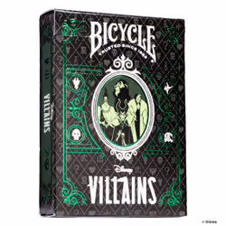 Bicycle Disney Villains Vert &amp; Violet, 56 pièce(s), Vert, Violet, Carton, 4 an(s), Garçon/Fille, Adultes