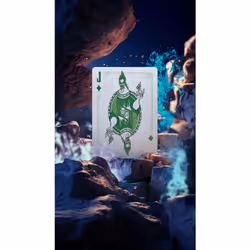 Bicycle Disney Villains Vert & Violet - Vue supplémentaire 11