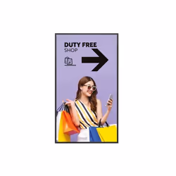 Sharp PN-HS551 Panneau plat de signalisation numérique 55" TFT 700 cd/m² 4K Ultra HD Noir 24/7