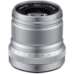 Fujifilm FUJINON XF 50mm F2 R WR MILC/SLR Téléobjectif Argent