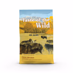 Taste of the Wild High Prairie, Adulte, Buffle, Poulet, Agneau, Patate douce, 5,6 kg