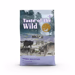 Taste of the Wild Sierra Mountain, Universel, Agneau, Lentille, Patate douce, 5,6 kg