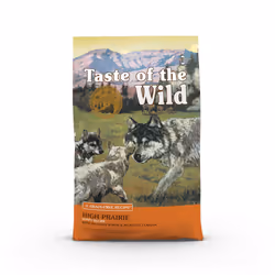 Taste of the Wild High Prairie, Chiot, Buffle, Agneau, Pois, Patate douce, 5,6 kg