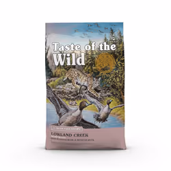 Taste of the Wild Lowland Creek, Adulte, Poulet, Canard, Patate douce, Turquie, 6,6 kg
