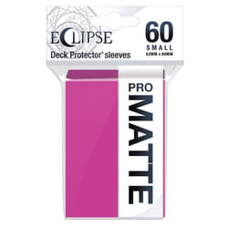 Ultra Pro - Eclipse Matte Sachet de 60 protèges cartes petit format Rose Vif (62 x 89 mm)