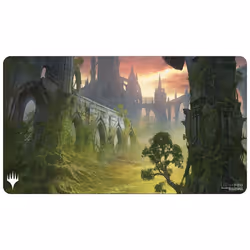 Ultra Pro - Magic - The Gathering - Ravnica Remastered - Tapis de jeu Terrain dattaque des clans Gruul (60 x 34 cm)