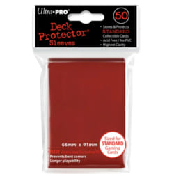 Ultra PRO Red Deck Protector Standard (50)