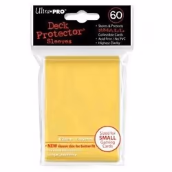 Ultra PRO CAA-MDPGI6, Protège-carte, Jaune, 60 pièce(s)