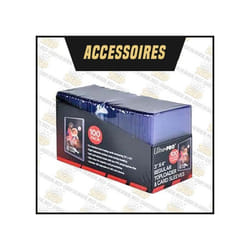 100 Toploader Regular Ultra Pro Protege Carte Sleeves Pochette Protection Rigide Plastique Transparent Pokemon Magic Yu-Gi-Oh