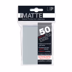 Ultra PRO Pro-Matte, Protège-carte, Gris, 50 pièce(s)