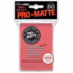 Ultra Pro 330734 - COMMUTATEUR KVM - Jeu De Cartes - Housse De Protection - Pro-matte - Fuchsia - D12