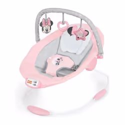 Confort et sécurité optimisés Le transat vibrant Bright Starts Minnie Mouse Rosy Skies BRI12206 offre un cocon douillet avec ...