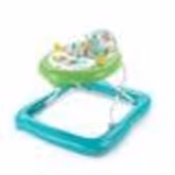 BRIGHT STARTS Trotteur bébé pliable  2 en 1 - Animaux de la Jungle Musique et Lumières Jouets interactifs