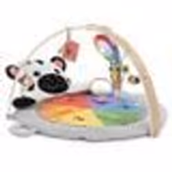 BABY EINSTEIN ZEN LE ZEBRE Tapis déveil arche de jeu en bois  jouets multisensoriels miroir STEAM 0M+