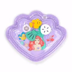 DISNEY BABY -ARIEL- Tapis d'eau pour bébé, jeu sensoriel et d'éveil?, gonflable, facile a nettoyer, pliable, jouets des la na