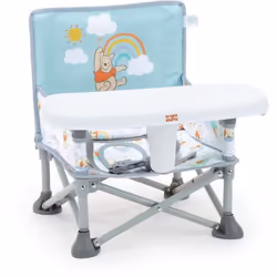 Rehausseur DISNEY BABY -WINNIE-  de chaise pliable, nomade, de voyage, Léger et facile a nettoyer, Sac de transport inclus