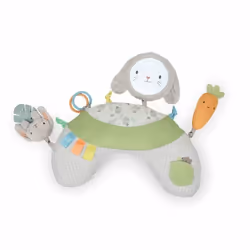INGENUITY Tapis d'éveil au sol bébé Sylvi pour le temps passé sur le ventre plus long avec jouets mutil sensoriels
