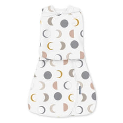 INGENUITY Gigoteuse dEmmaillotage sac de couchage Lunes pour mi-saison TOG 1. évolutive de 3 à 6 moiscertifié Oeko-Tex