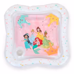 Tapis d'eau bébé - DISNEY BABY - PRINCESSES - Jeu sensoriel et d'éveil - Gonflable - Des la naissance - Facile a nettoyer