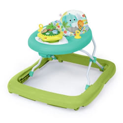 BRIGHT STARTS Trotteur bébé évolutif et pliable 2-en-1 - Wanderlights - Jouet déveil amovible Musique Hauteur Réglable
