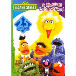 Warner Home Video Sesame Street's 25th Birthday: A Musical Celebration, DVD, DVD, Anglais, Famille, Musical, 2D, Music, Famil ...