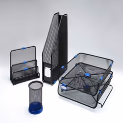 Rexel Trieur vertical Métal Wire 3 compartiments coloris noir