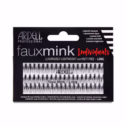 Faux Mink pestañas individuales negras #long