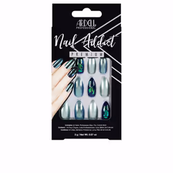 Nail Addict green glitter chrome 1 u