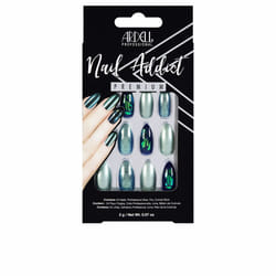 Nail Addict green glitter chrome 1 u