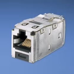 Panduit RJ45 TG-Mini Jack kat 6, Noir, Argent