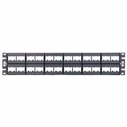 Panduit 48-port modular patch panel, RJ-45, Montage de rack, 2U, 482,6 mm, 88,1 mm, 22,4 mm