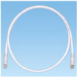 Panduit Copper Patch Cord, Category 6, Off White UTP Cable, 1 Meter, 1 m