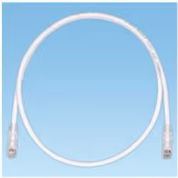 Panduit Copper Patch Cord, Category 6, Off White UTP Cable, 2 Meters, 2 m