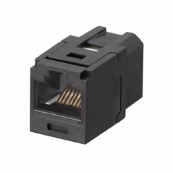 Panduit CC6X88BL, RJ45, Noir, Synthétique ABS, RoHS, 15,9 mm, 28,7 mm