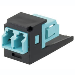 Panduit CMDSAQLCZBL connecteur de fils LC Noir, Bleu