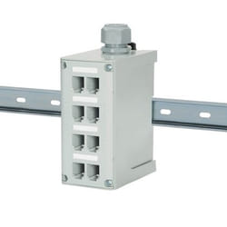 Panduit FDME8RG châssis de réseaux Gris