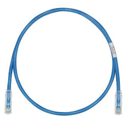 Panduit 0.5m Cat6e câble de réseau Bleu 0,5 m U/UTP (UTP)