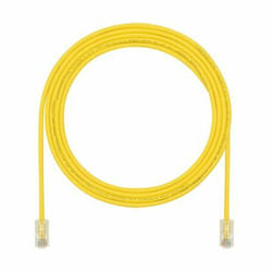 Panduit Cat6, 0.5m câble de réseau Jaune 0,5 m U/UTP (UTP)
