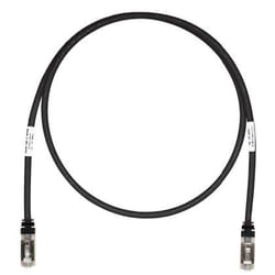 Panduit 1.5m RJ45 Cat6a S/FTP câble de réseau Noir 1,5 m S/FTP (S-STP)