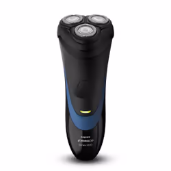 Philips Norelco Shaver 2100 S1560/81, Rasoir rotatif, SH30, Noir, Bleu, Batterie, Lithium-Ion (Li-Ion), 35 h