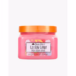 Tree Hut Cotton Candy, Gommage corporel, Femmes, Tous types de peau, Exfoliation, Lissage, Rafraîchissant, Beurre de karité, ...