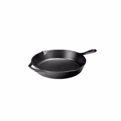 Lodge 12 Inch Cast Iron Skillet, Noir, Fonte, Fonte, États-Unis, 304,8 mm, 3,63 kg
