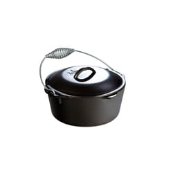 Lodge 5 Quart Cast Iron Dutch Oven 4,7 L Noir, Argent